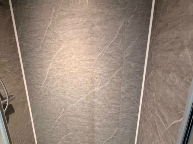 Bathroom installation detail