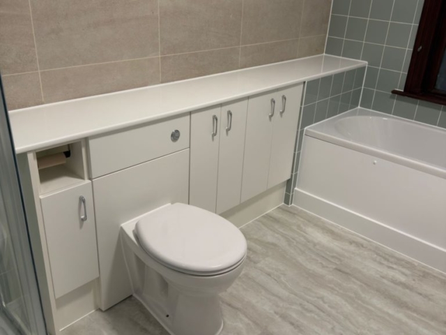 Modern bathroom fitting